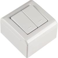 Caixa De Sobrepor Com 2 Interruptores Simples 10 A 250 V Tramontina Lizflex Branca Tramontina - 5
