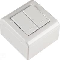 Caixa De Sobrepor Com 2 Interruptores Simples 10 A 250 V Tramontina Lizflex Branca Tramontina - 6