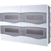 Quadro De Distribuição De Embutir 48 Din Ou 32 Nema Tramontina Com Porta Transparente Tramontina - 1