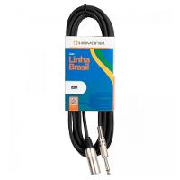 Cabo P10/xrl Macho 5 Metros Hayonik - Preto - 1