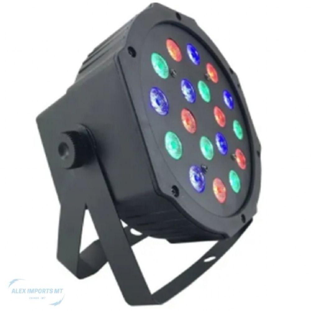 Jogo De Luz 18 Canhão Leds Iluminaçao Festa - 2