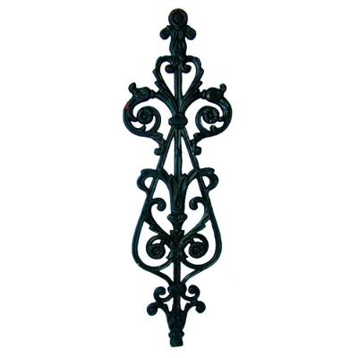 Grade De Ferro Fundido Harpa Sacada Varanda Escada 83X26Cm