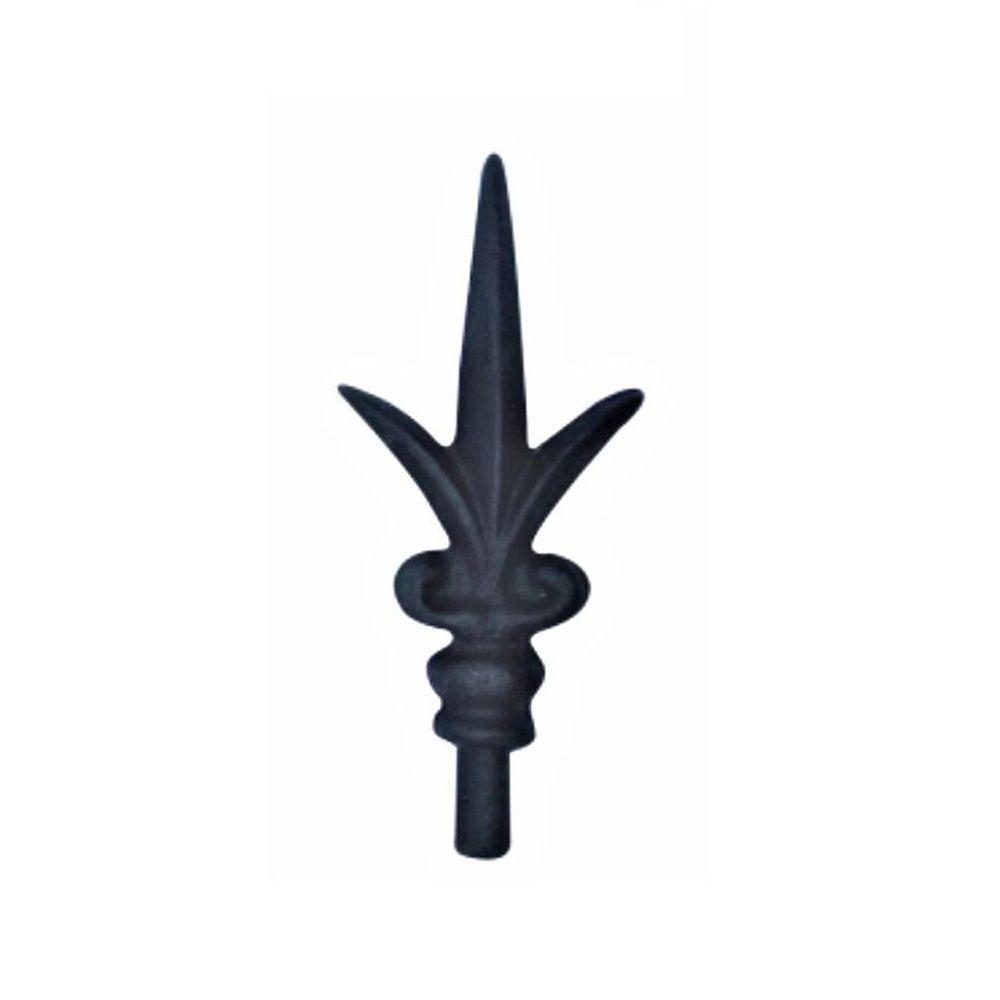 Ponteira Ponta De Lança Ferro N12 Grade Portão Muro 7X16Cm - 1