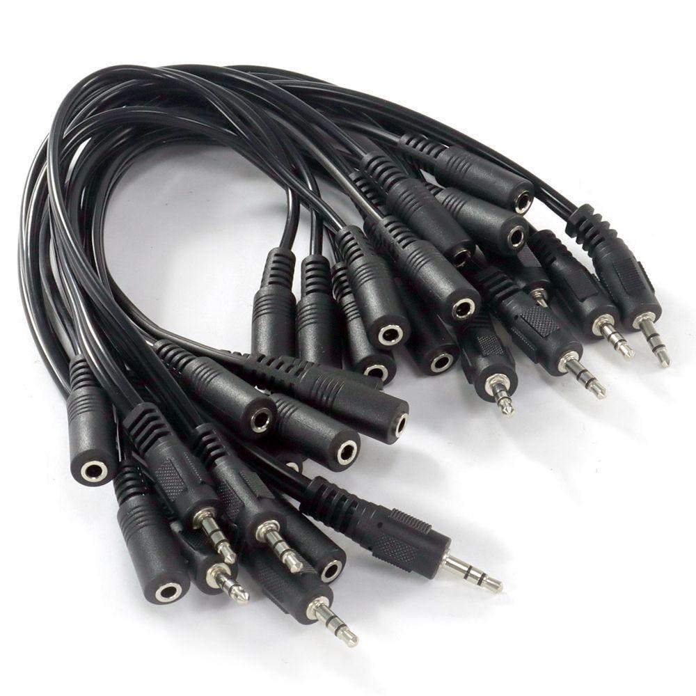 Cabo Y P2 Macho X 2 P2 Femea 30Cm P2Mp2F - 2