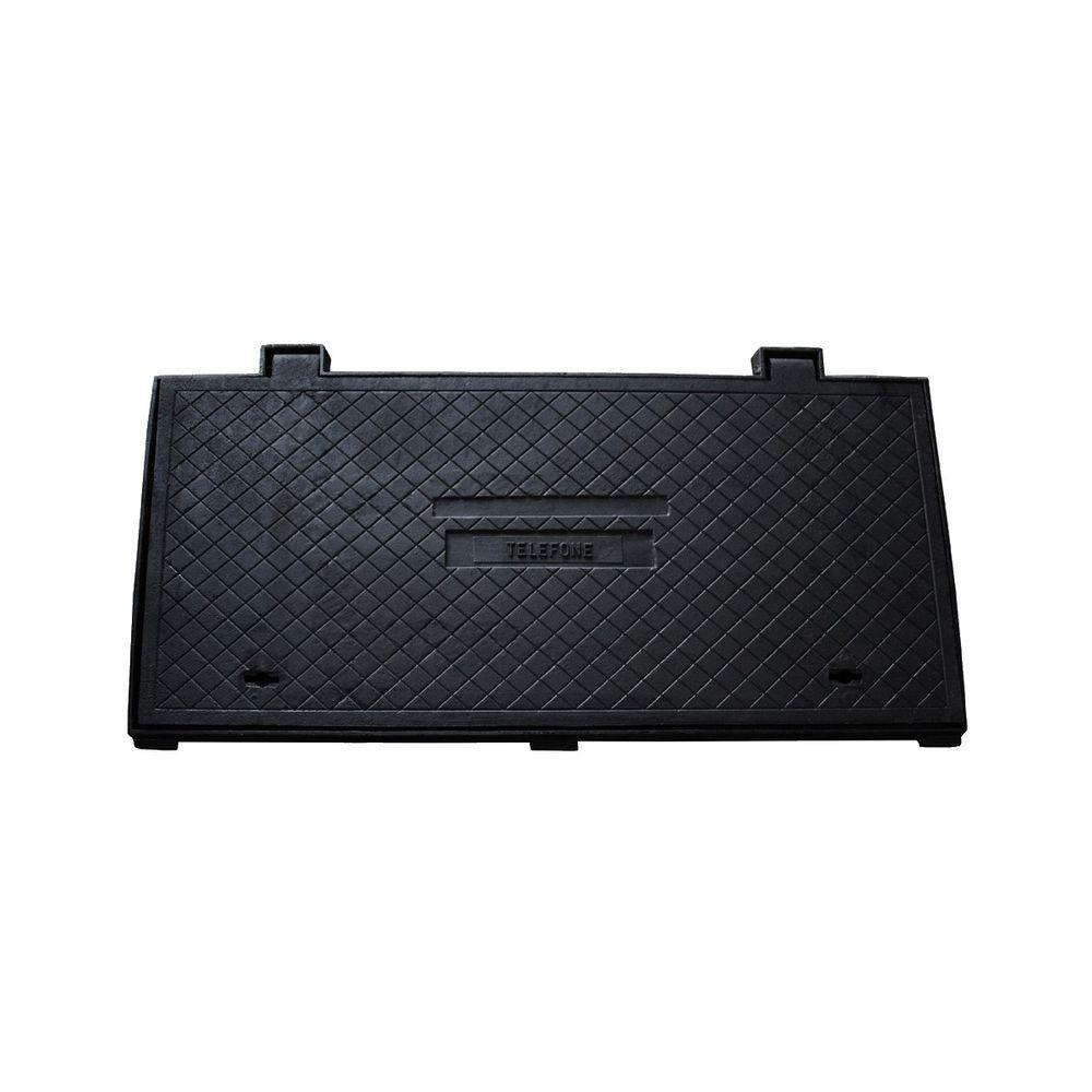 Tampa Tampão De Chão T R2 Articulado Ferro Fundido 55X110Cm - 1