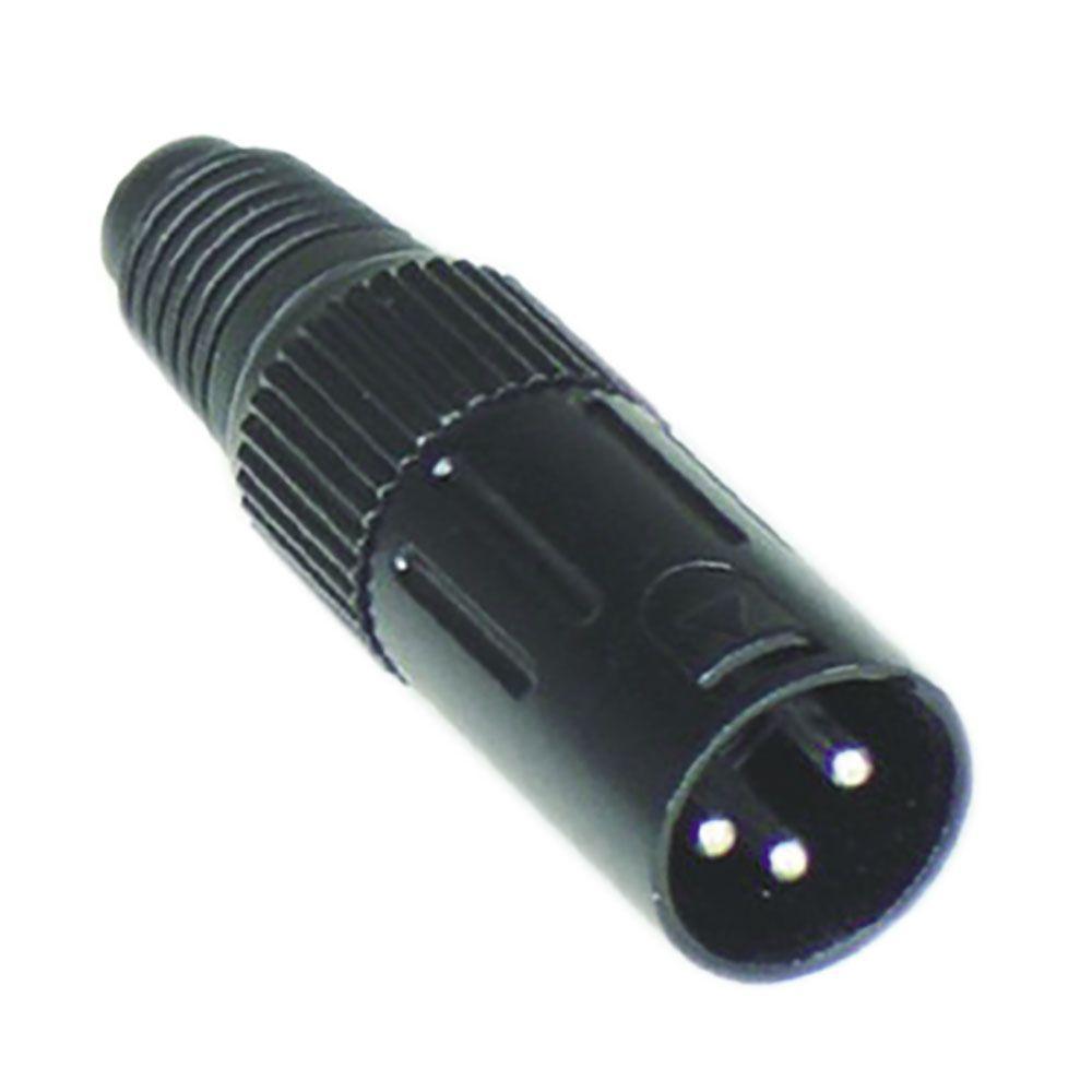 Conector Canon Macho Csr Q-103Bk Preto Inteiro - 1