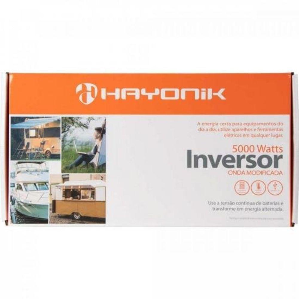 Inversor De Onda Modificada 5000W 12Vdc/127V Pw13-4 Off Grid - 4