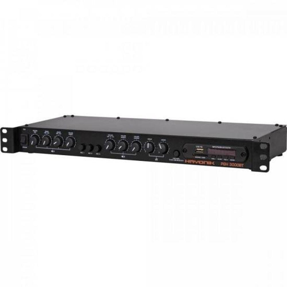 Pré-Amplificador Ambience Line Pgh3000 Bt C/ Gongo Hayonik - 3