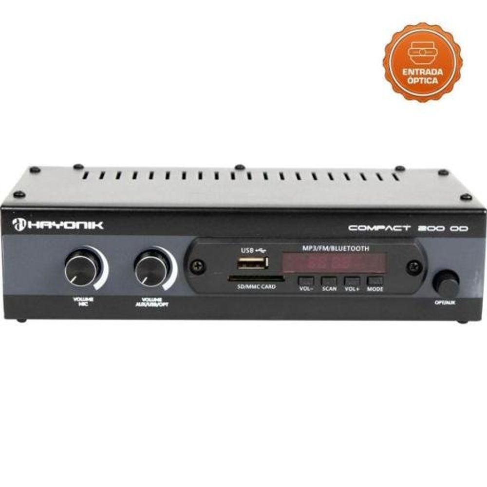 Amplificador Óptico 20W Rms Compact 200 Od Hayonik - 1