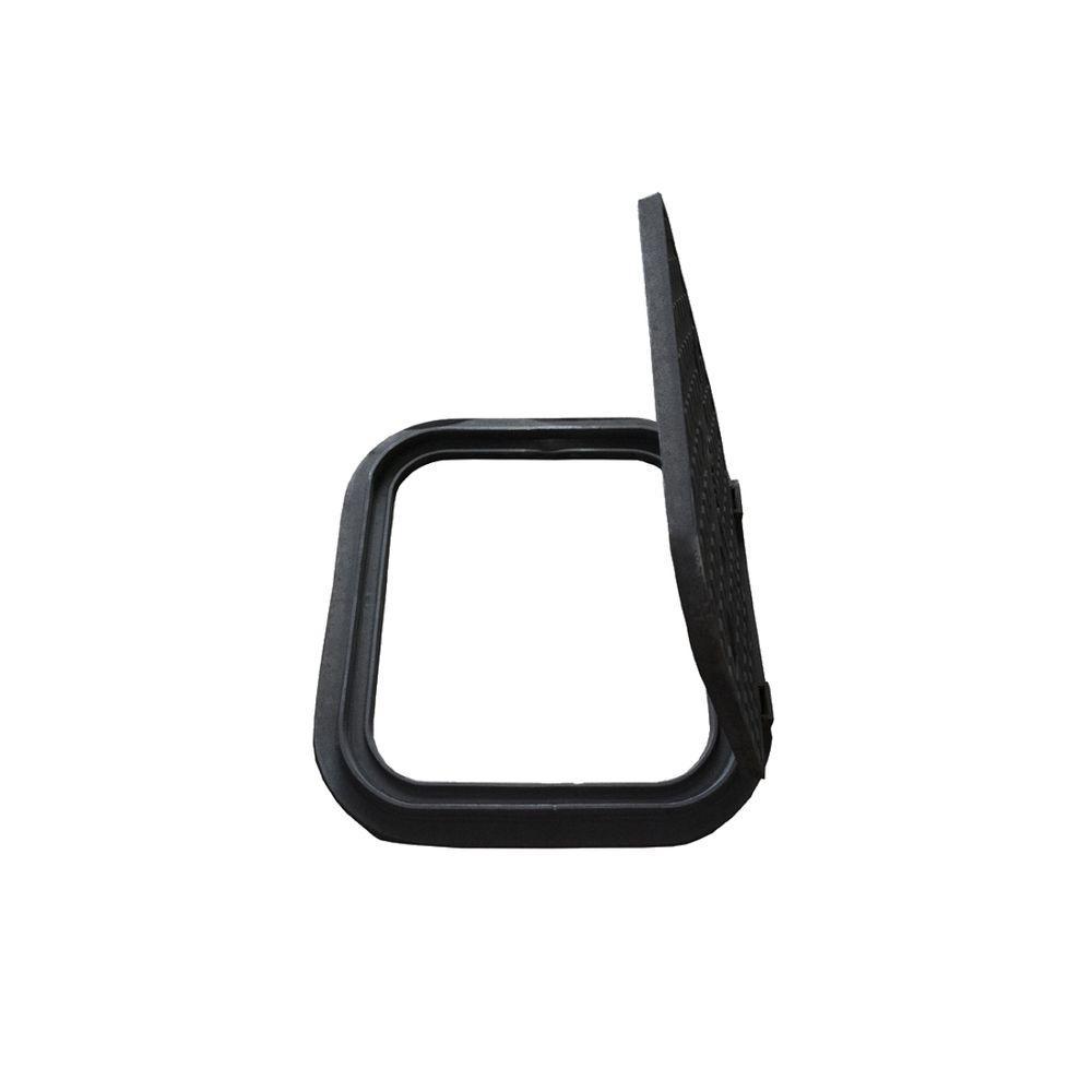 Tampa Tampão De Chão Zcp Articulado De Ferro Fundido 71X82Cm - 1