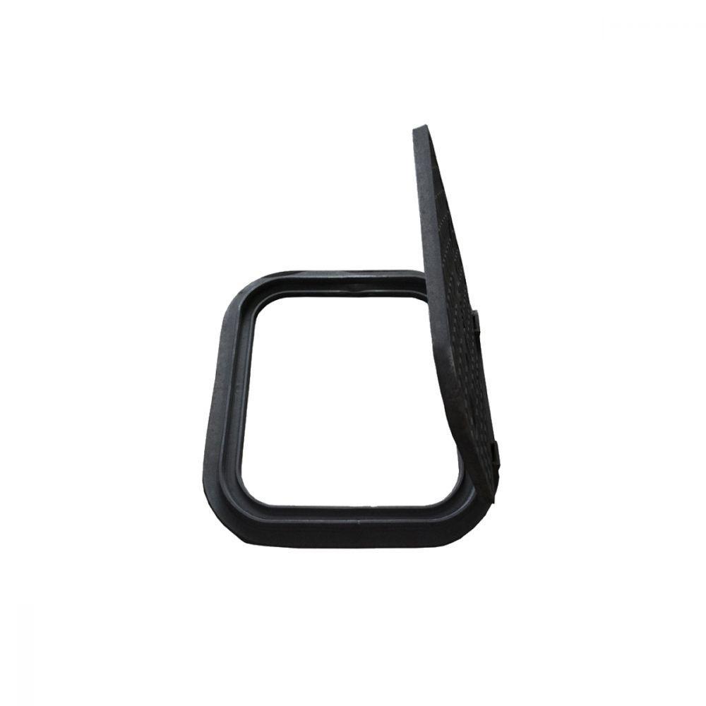 Tampa Tampão De Chão Zcp Articulado De Ferro Fundido 71X82Cm - 2