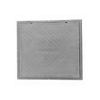 Tampão Chão Simples Ferro Para Aterramento 20x20cm - 1