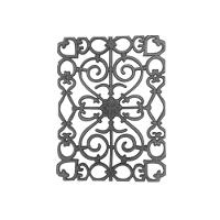 Grade Ferro Fundido Ramadinha Sacada Varanda Escada 45X33Cm - 1