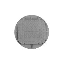 Tampão Chão Simples Ferro Para Aterramento 25x25cm - 1