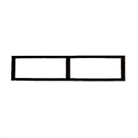 Caixilho Para Grelha Ferro Fundido Captação Esgoto 15X50Cm - 2