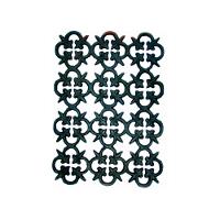 Grade Ferro Fundido Estrelinha Sacada Varanda Escada 50X37Cm - 2