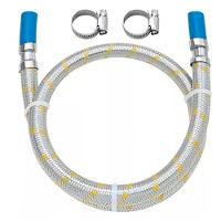 Engate Flexível De Gás Para Espigão 3/8 Com 1,25m - Blukit - 1