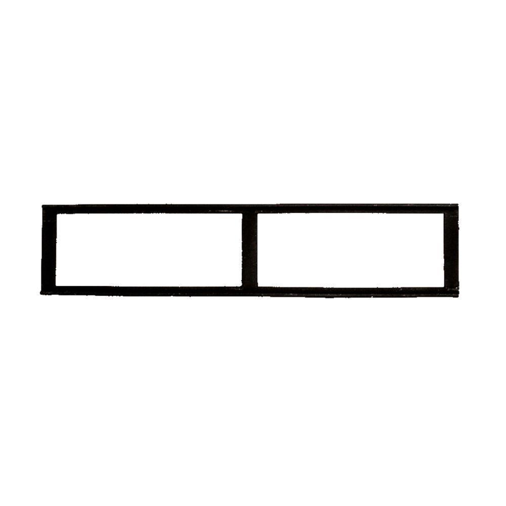 Caixilho Para Grelha Ferro Fundido Captação Esgoto 25X100Cm - 1