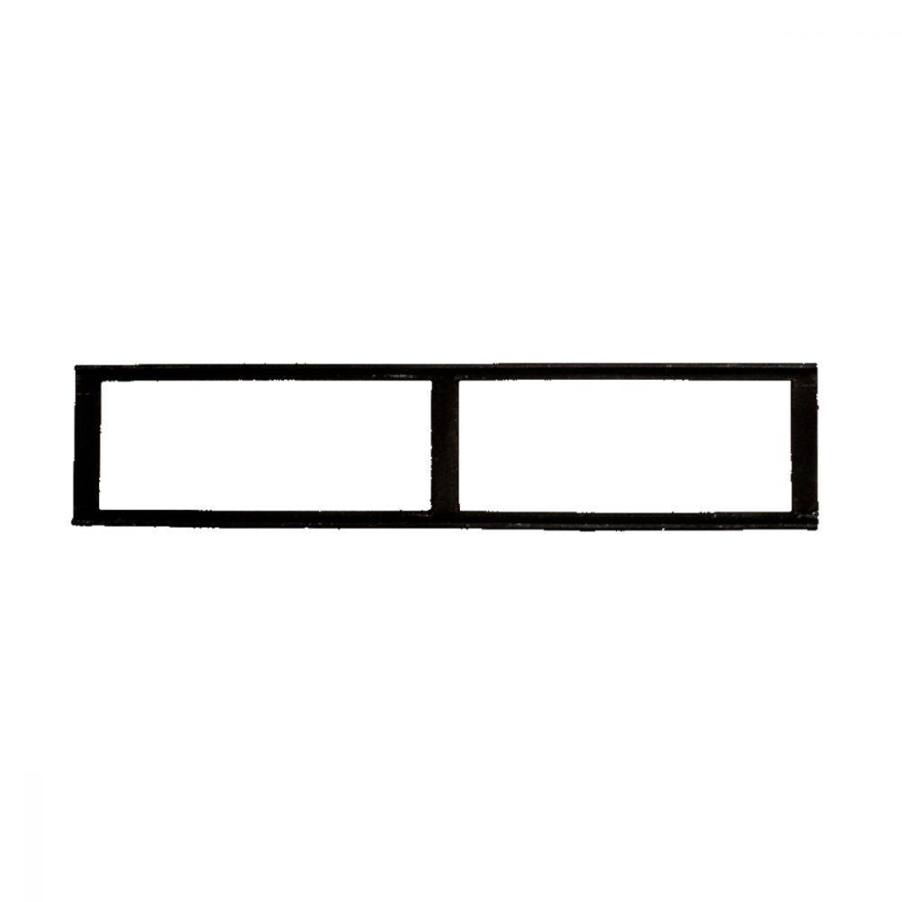 Caixilho Para Grelha Ferro Fundido Captação Esgoto 25X100Cm - 2