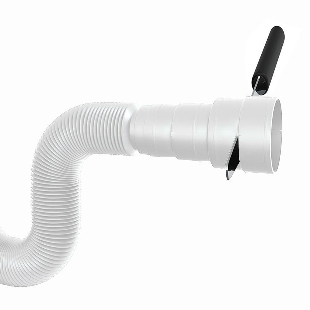 Sifão Flexível Blukit Tubo Extensivo 70cm Universal Branco - 4