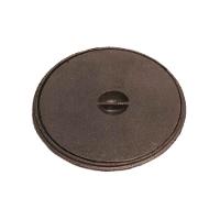 Tampão Chão Simples Redondo Ferro Cx Gordura 32x32cm - 1