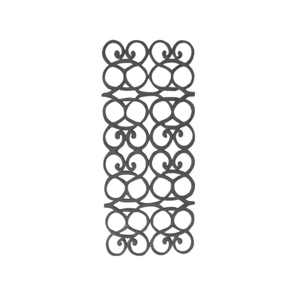 Grade Ferro Fundido Inglesa Sacada Varanda Escada 44X92Cm - 2