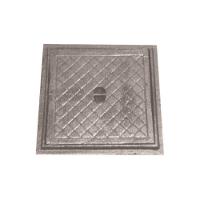 Tampão Chão Simples Ferro Fundido Inspeção 30x30cm - 1