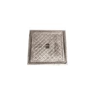 Tampão Chão Simples Ferro Fundido Inspeção 40x40cm - 2