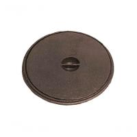 Tampa Tampão Chão Simples Redondo Ferro Cx Gordura 42x42cm - 1