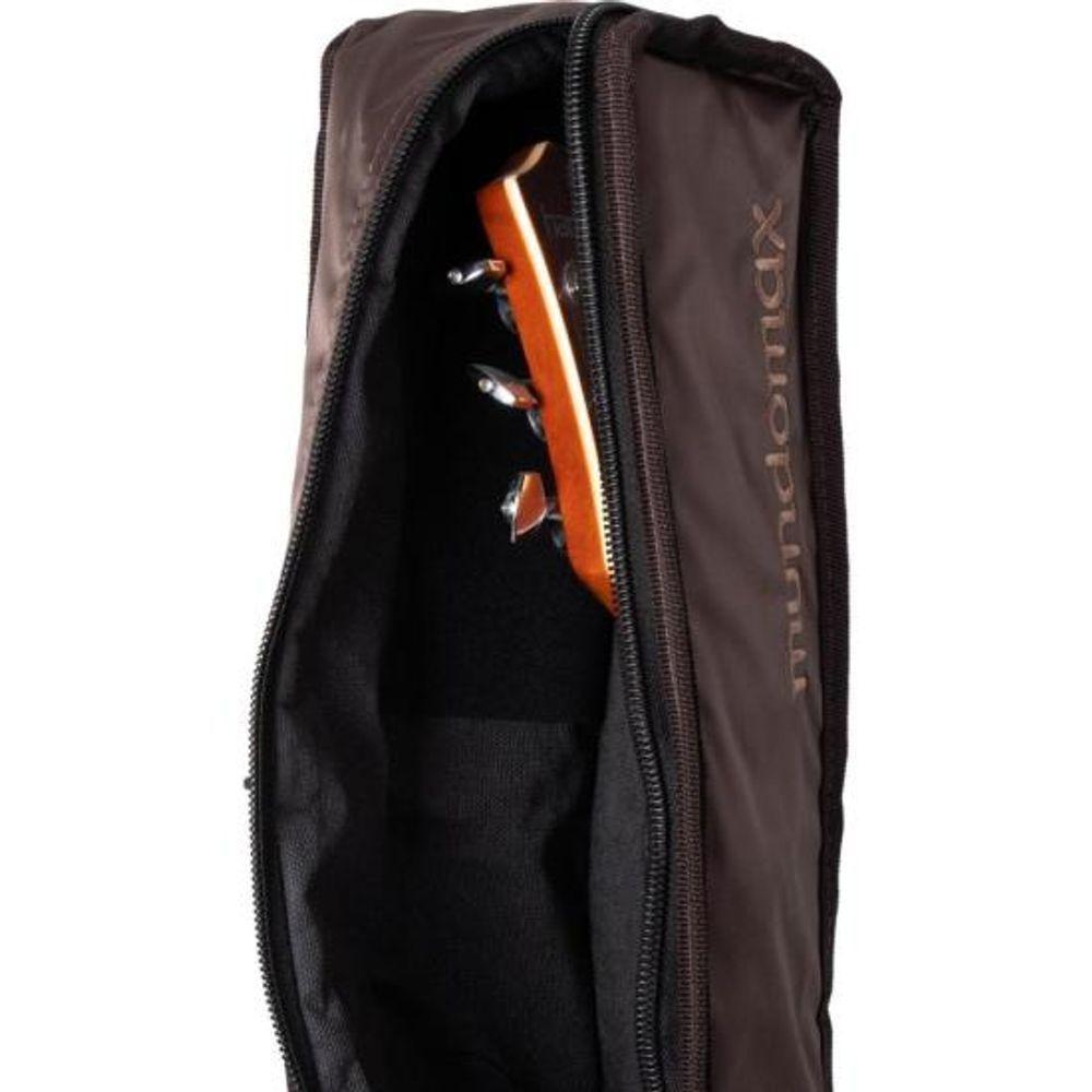 Capa Para Violão Folk Nylon 70 Acolchoada Com Bolsa Cargo Ma - 3