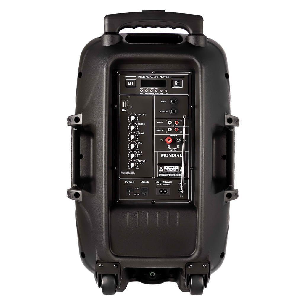 Caixa Amplificada Connect Power Plus Mondial Cm-550 Bivolt - 5