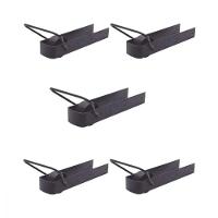 Kit 5 Pares De Trinco Correr Porteira Com Rodinha 350X70Mm - 1