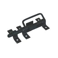 Trinco Alça para Portão e Porteira Aço Preto 200mm - 1