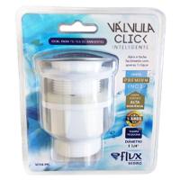 Válvula Click 1.1/4 Tampa Pequena - Corpo Pvc Inox - 2