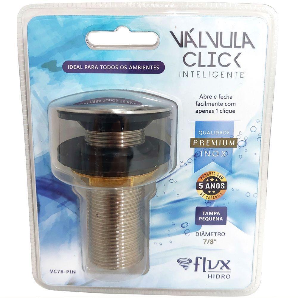 Válvula Click 7/8 Tampa Pequena Inox - 2