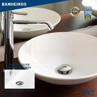 Válvula Click 1.1/4 Tampa Grande - Corpo Pvc Inox