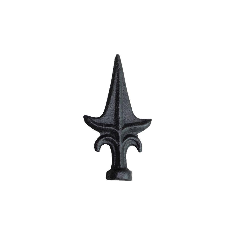 Ponteira Ponta De Lança Ferro N14 Grade Portão Muro 12X06Cm - 1