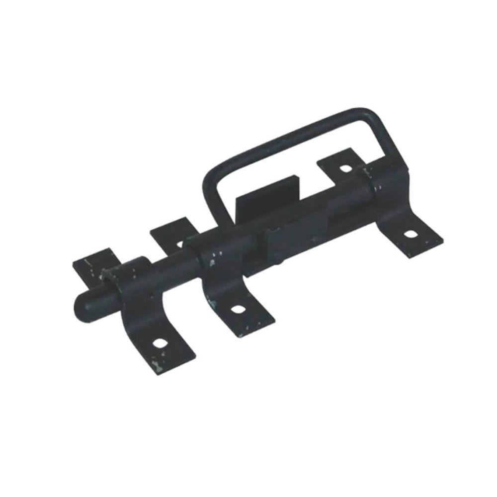 Trinco com Alça Para Portão e Porteira Aço Preto 280mm - 1