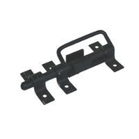 Trinco com Alça Para Portão e Porteira Aço Preto 280mm - 1