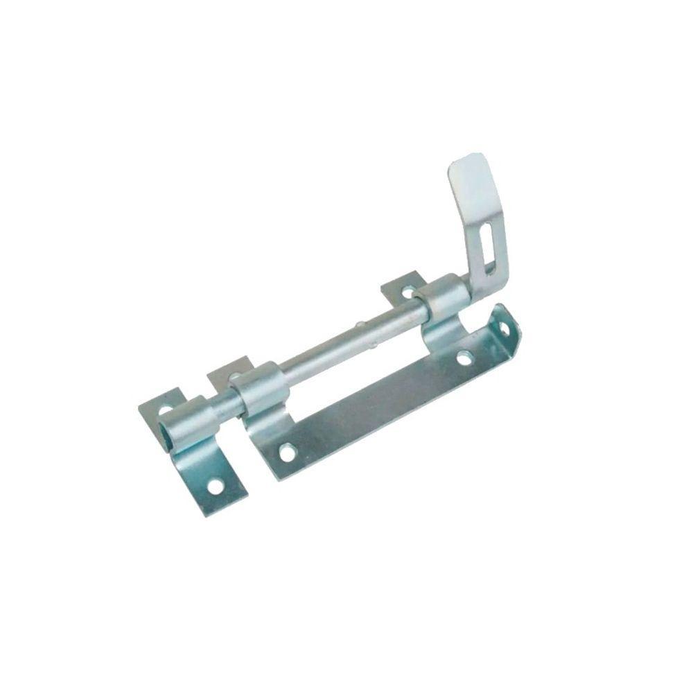 Trinco Ferrolho para Portão e Porteira Aço Zincado 180mm - 1