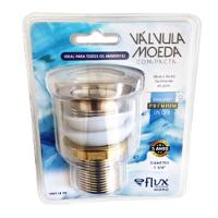 Válvula Moeda 1.1/4 - Tampa Giratória Inox - 2