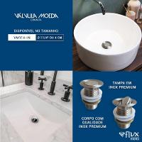 Válvula Moeda 1.1/4 - Tampa Giratória Inox - 5