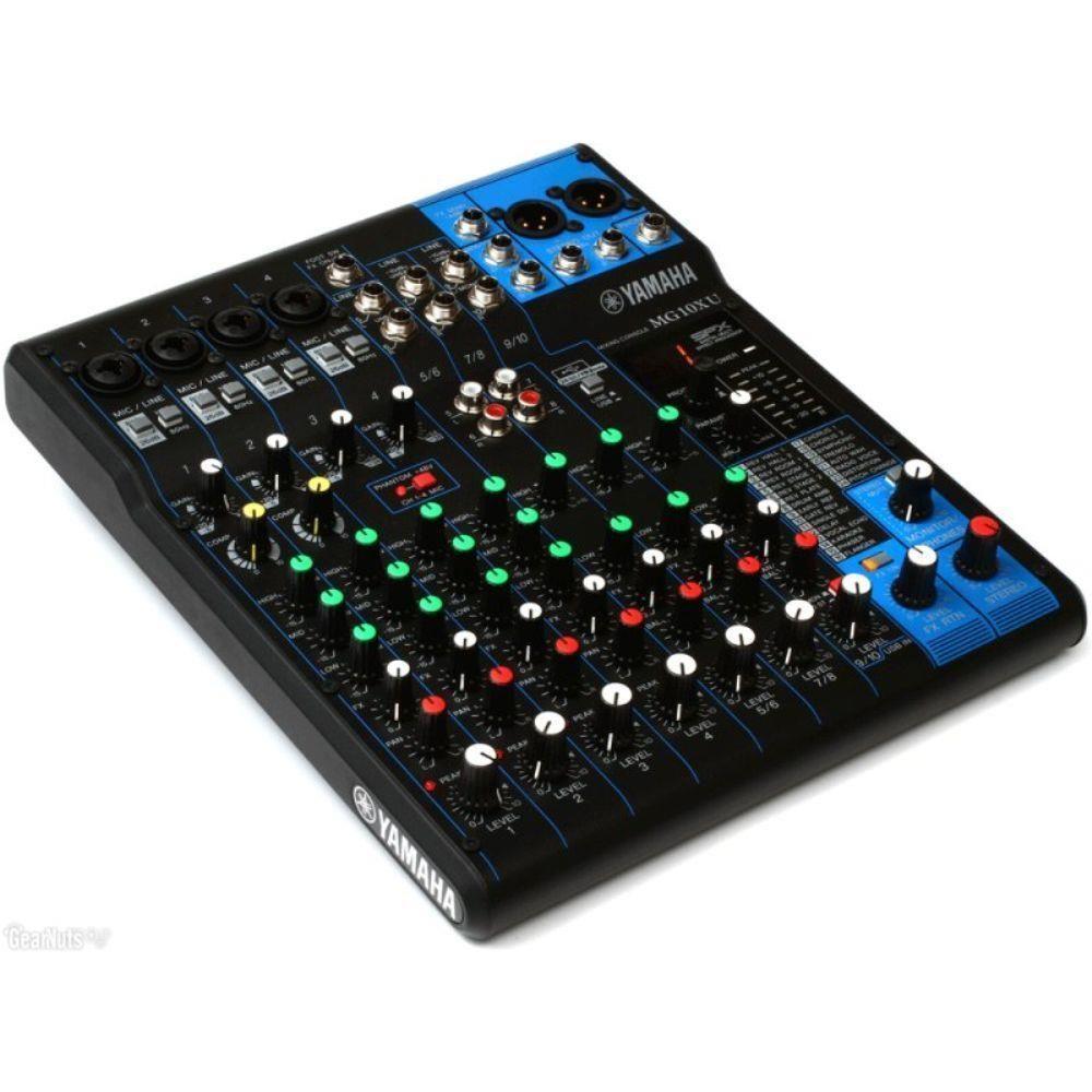 Mesa De Som Analogica 10 Canais Mg10Xu Yamaha - 2