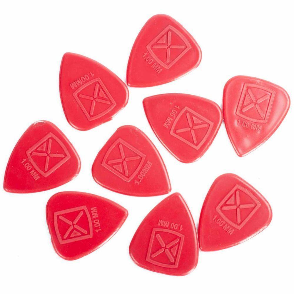 Palheta Ibox 1.0mm Vermelho Pacote Com 20 Pcs Plp100rd - 3