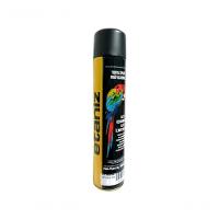 Tinta Spray Etaniz Alta Temp Preto Fosco 210G/400Ml C/6Pcs - 1