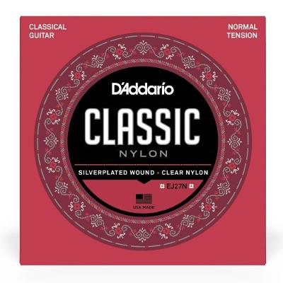 Encordoamento D Addario Violão Nylon Ej27 Tensão Média