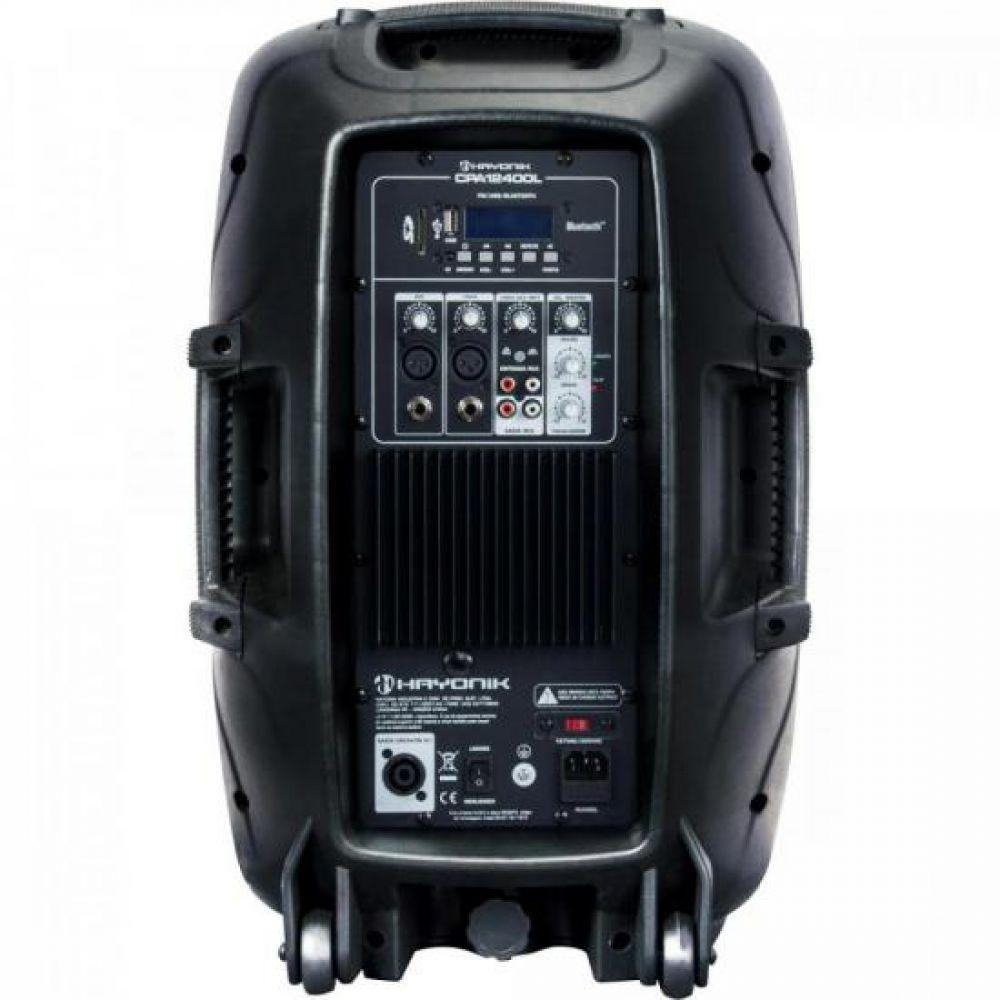 Caixa Acústica Ativa 400W Bluetooth Cpa 12400L Hayonik - 10