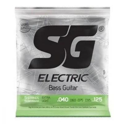Encordoamento Corda 040 Contra-Baixo 5 Cordas Sg Light
