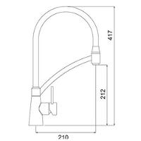 Torneira De Bancada Gourmet 1167 C81 Lorenzetti - 2