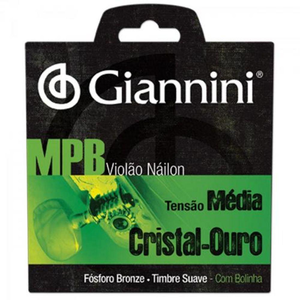 Encordoamento Para Violao Genwg Com Bolinha Nylon Media Giannini - 1